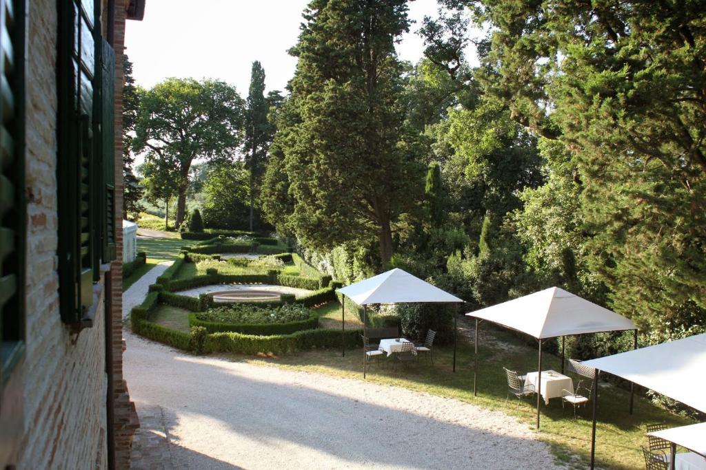 Zahrada ubytování Villa Rinalducci