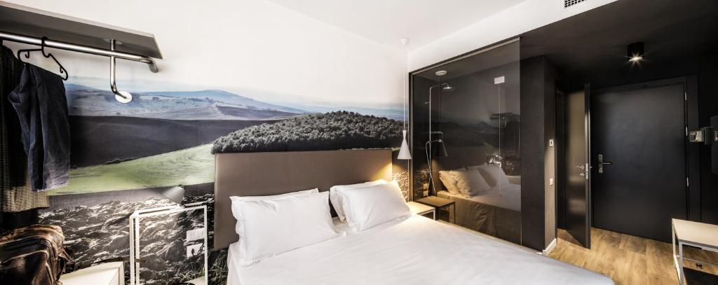 Postel nebo postele na pokoji v ubytování Best Western Hotel Corsi