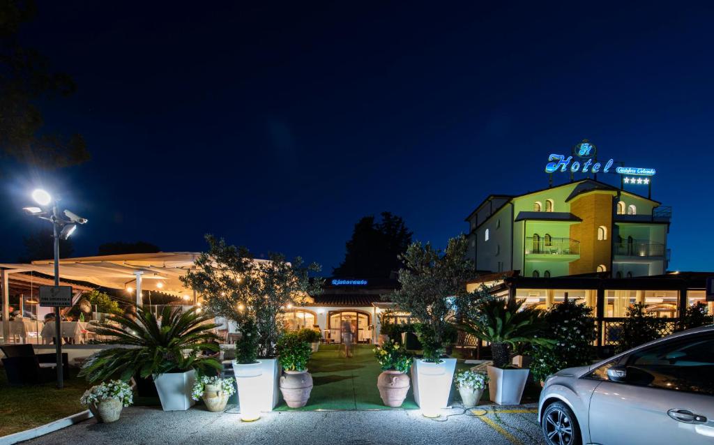 Budova, kde se hotel nachází