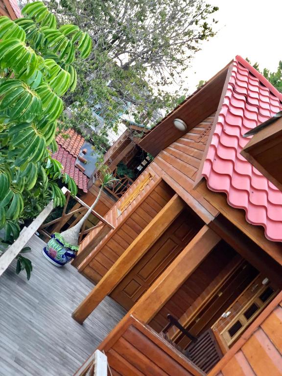 Zahrada ubytování Cabañas La Finca