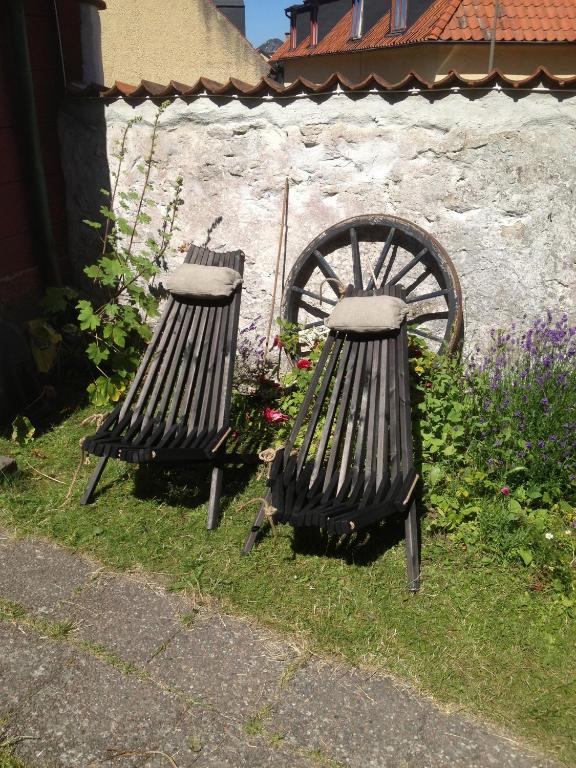 Zahrada ubytování Visby Logi & Vandrarhem