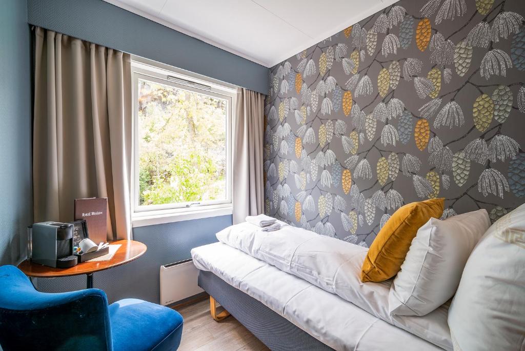 Posezení v ubytování Hotel Utsikten - by Classic Norway Hotels