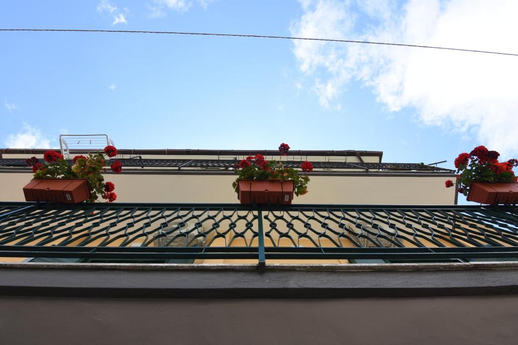 Balkón nebo terasa v ubytování B&B Grazia