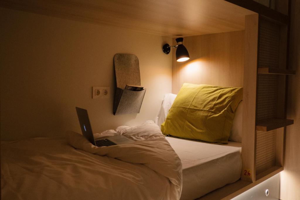 Postel nebo postele na pokoji v ubytování Blai Blai Hostel