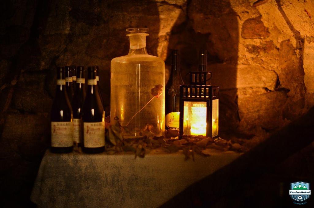 Nápoje v ubytování Cascina Roland