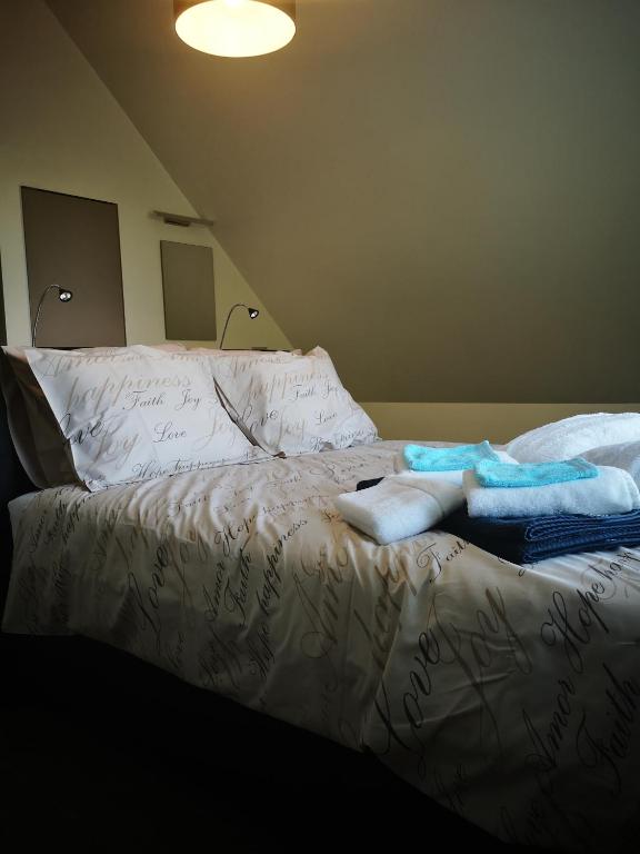 Postel nebo postele na pokoji v ubytování B&B Meulecauter