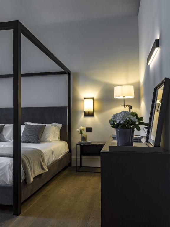 Postel nebo postele na pokoji v ubytování DOGANA RESORT