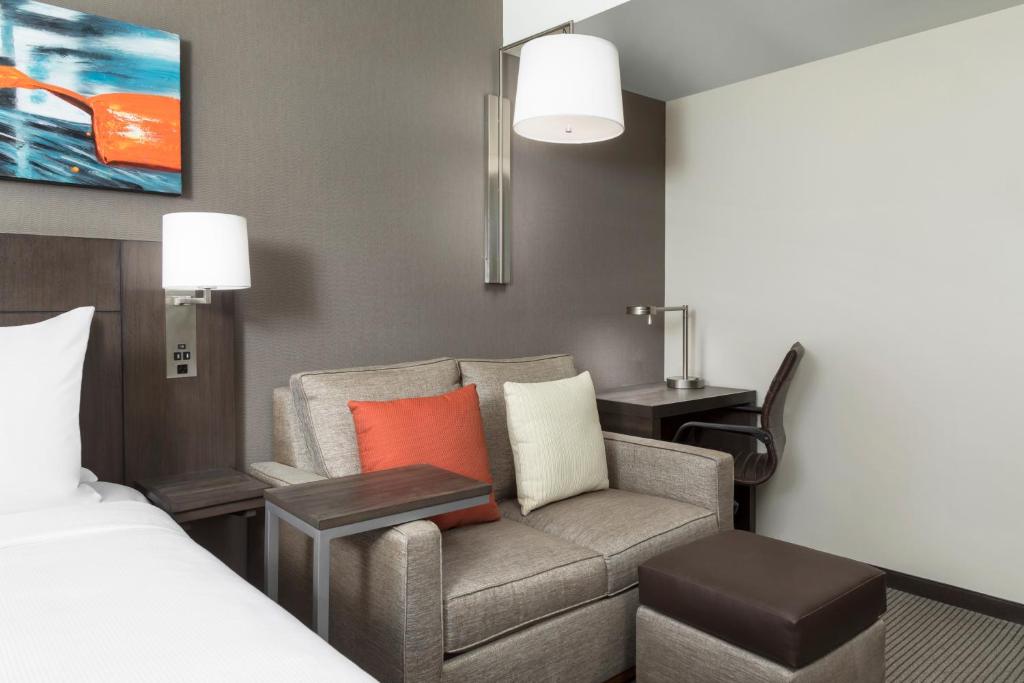 TV a/nebo společenská místnost v ubytování Hyatt Place New York City - Times Square