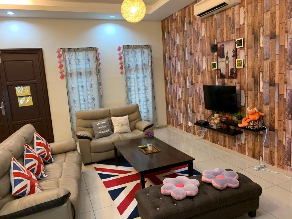 Posezení v ubytování Jonker 88 Homestay Melaka