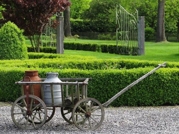 Zahrada ubytování B&B Hoeve Ransberg