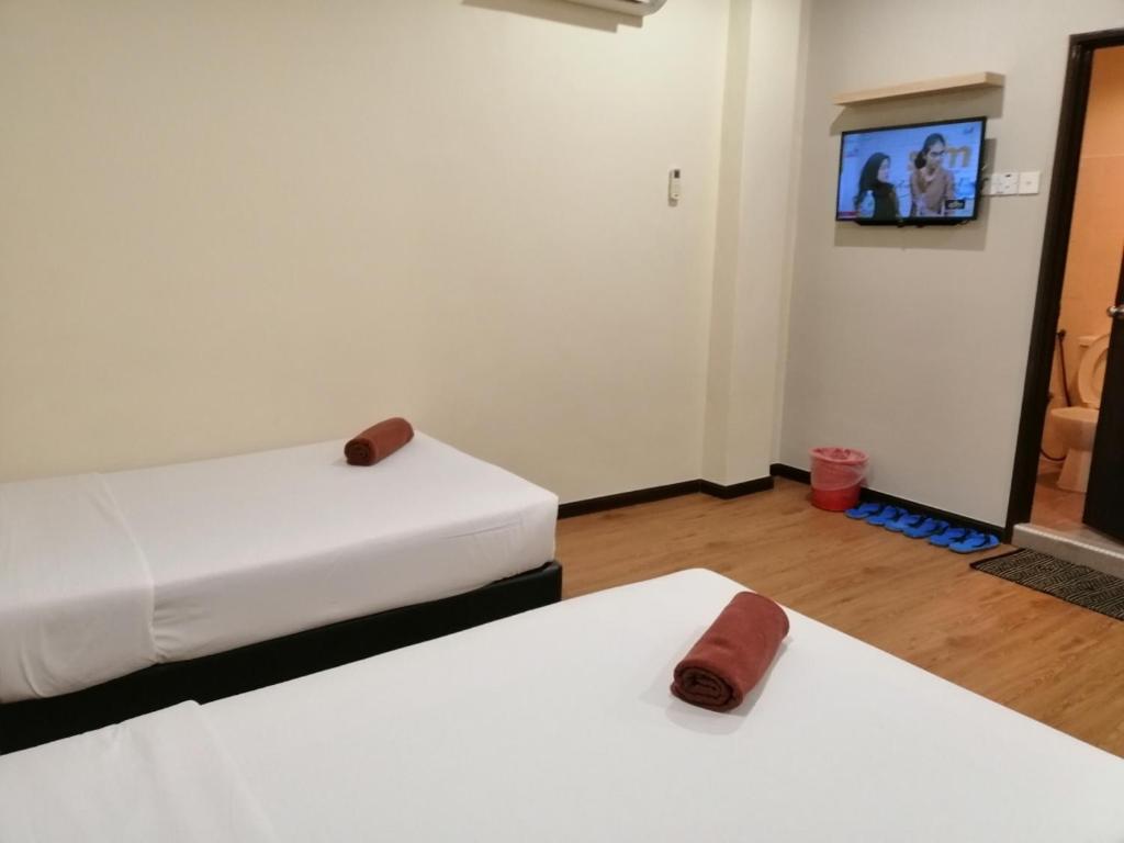 Northern Lodge Hotelにあるベッド