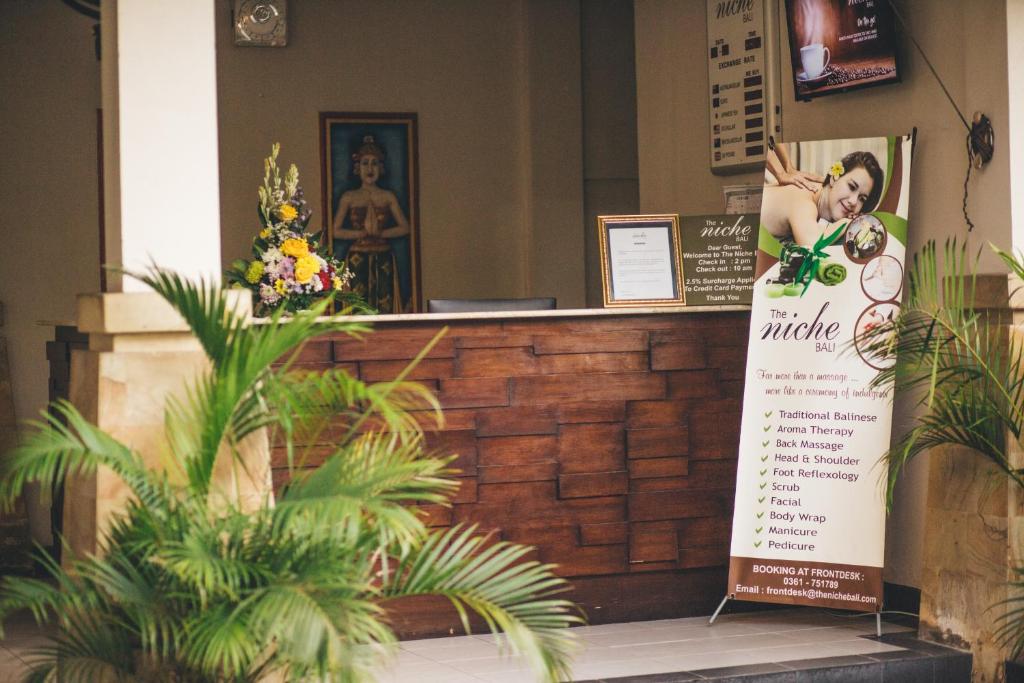 Vstupní hala nebo recepce v ubytování The Niche Bali