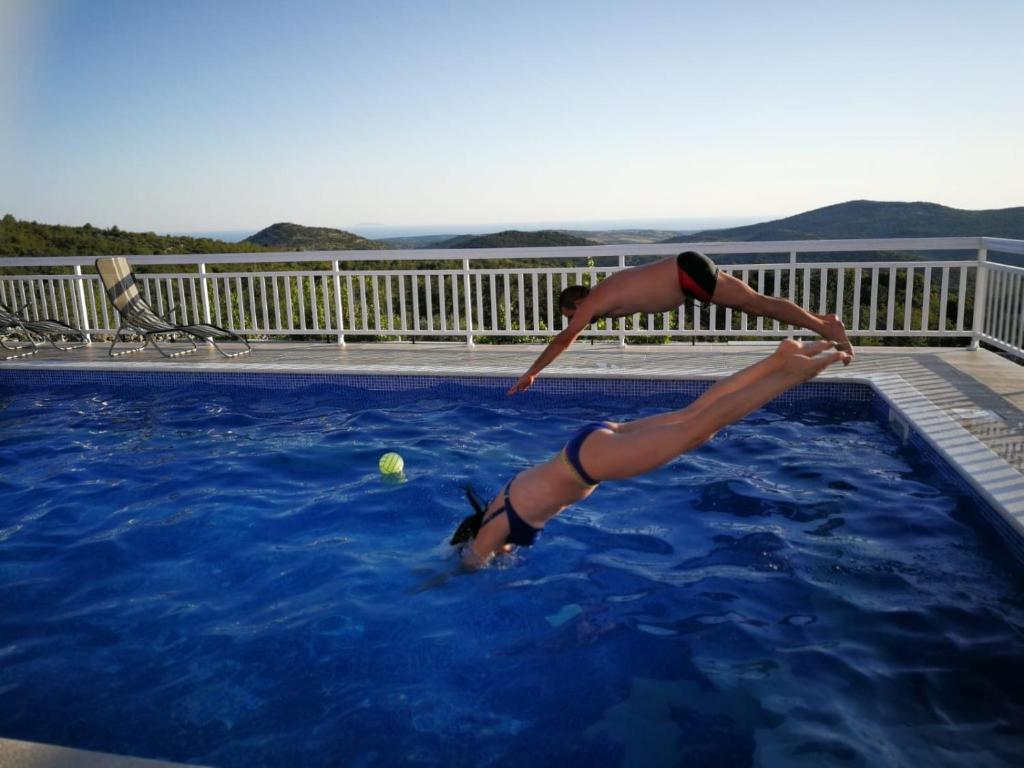 Bazén v ubytování Holiday home Danica nebo v jeho okolí