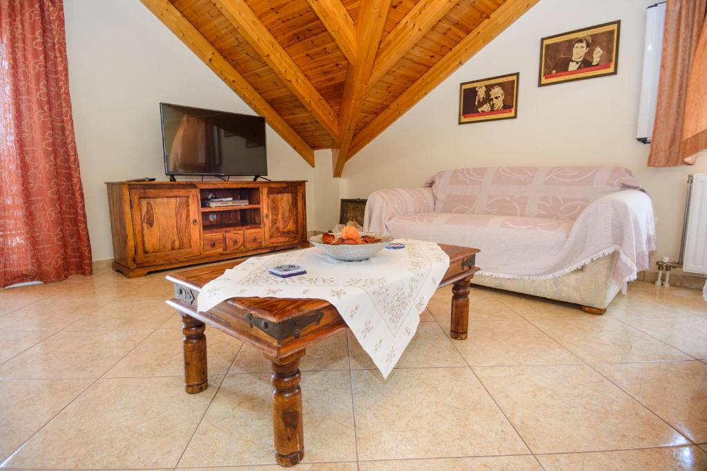 Telewizja i/lub zestaw kina domowego w obiekcie Simona's Loft