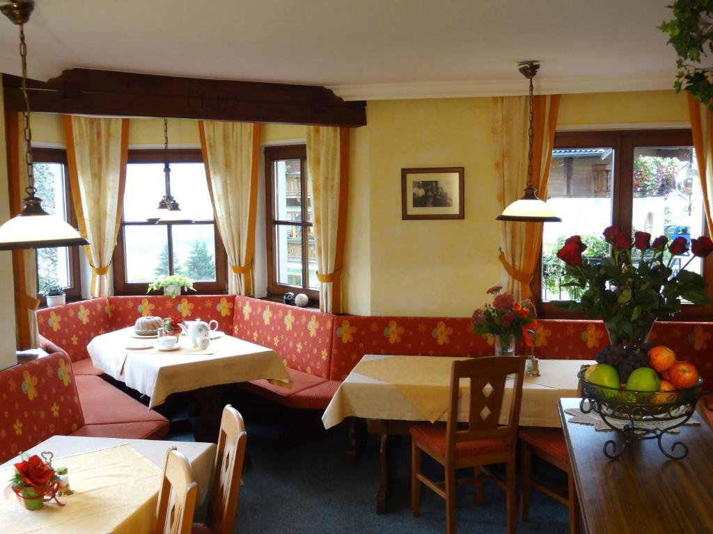 Posezení v ubytování Pension Appartements Reithof