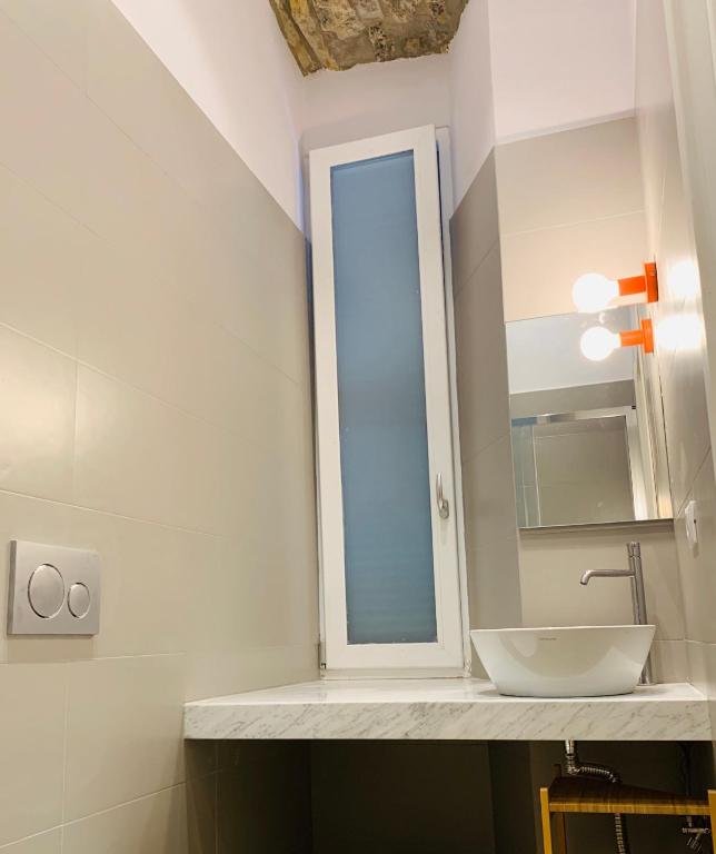 Koupelna v ubytování A Ca' De Mananan Guesthouse