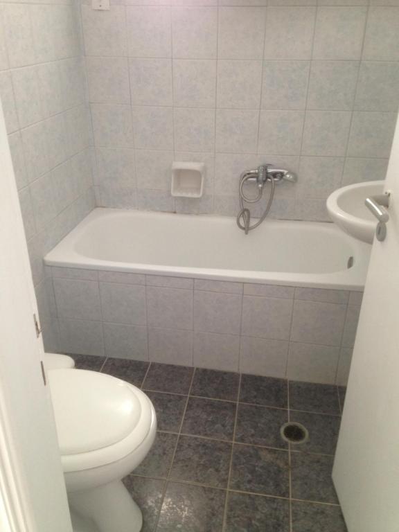Koupelna v ubytování villa polemis