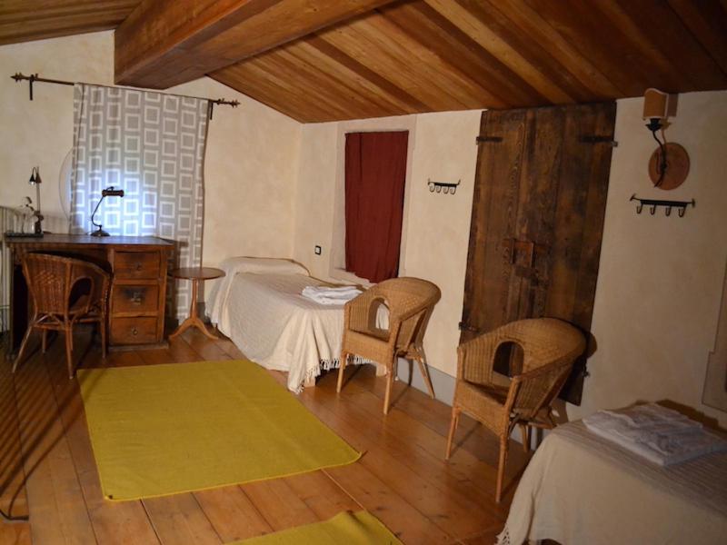 Postel nebo postele na pokoji v ubytování Agriturismo Borgo Santa Maria