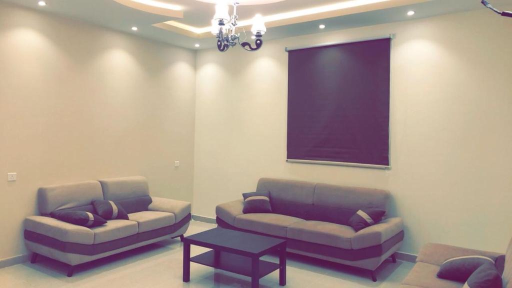 Posezení v ubytování Al Taif Villas