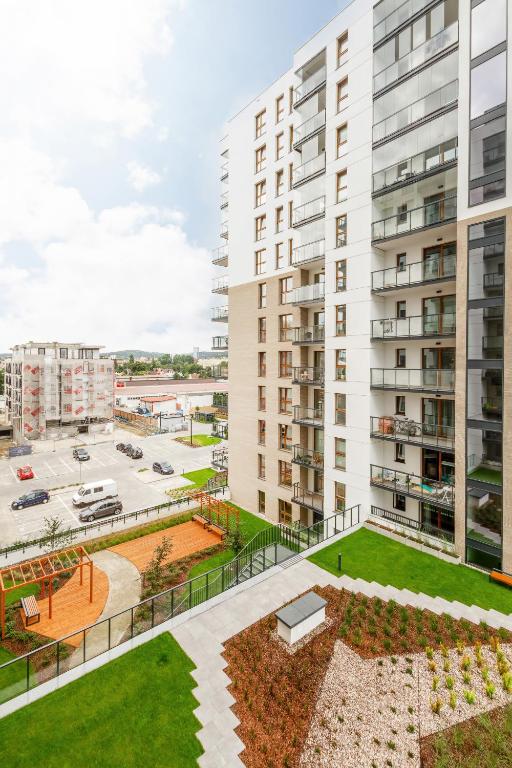 Budova, v ktorej sa apartmán nachádza