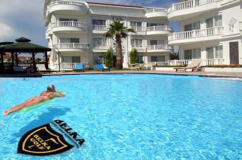 Bazén v ubytování BELKA GOLF RESİDENCE Deluxe apt Poolside BELEK nebo v jeho okolí