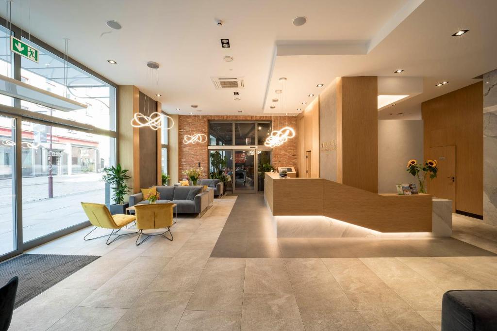 Posezení v ubytování Korona Gold - Korona Hotel Wrocław