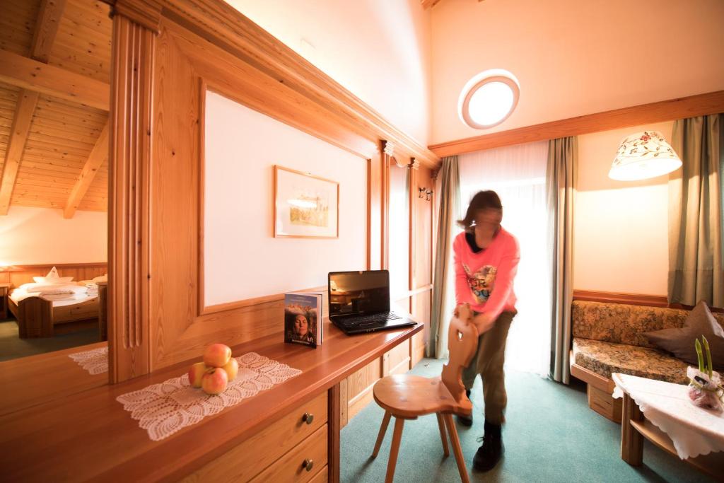 A television and/or entertainment centre at Villa Rier
