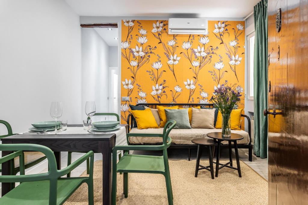 Χώρος καθιστικού στο Waou Plaza de España II - Alquiler Corta Duración