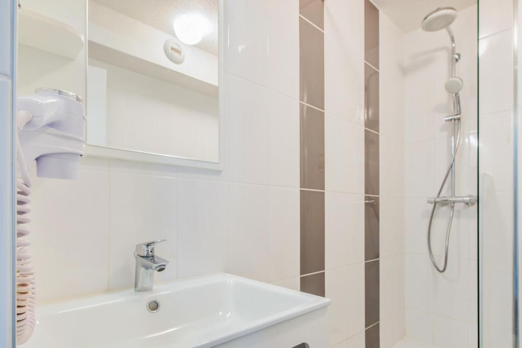 Koupelna v ubytování Residhotel Lyon Part Dieu