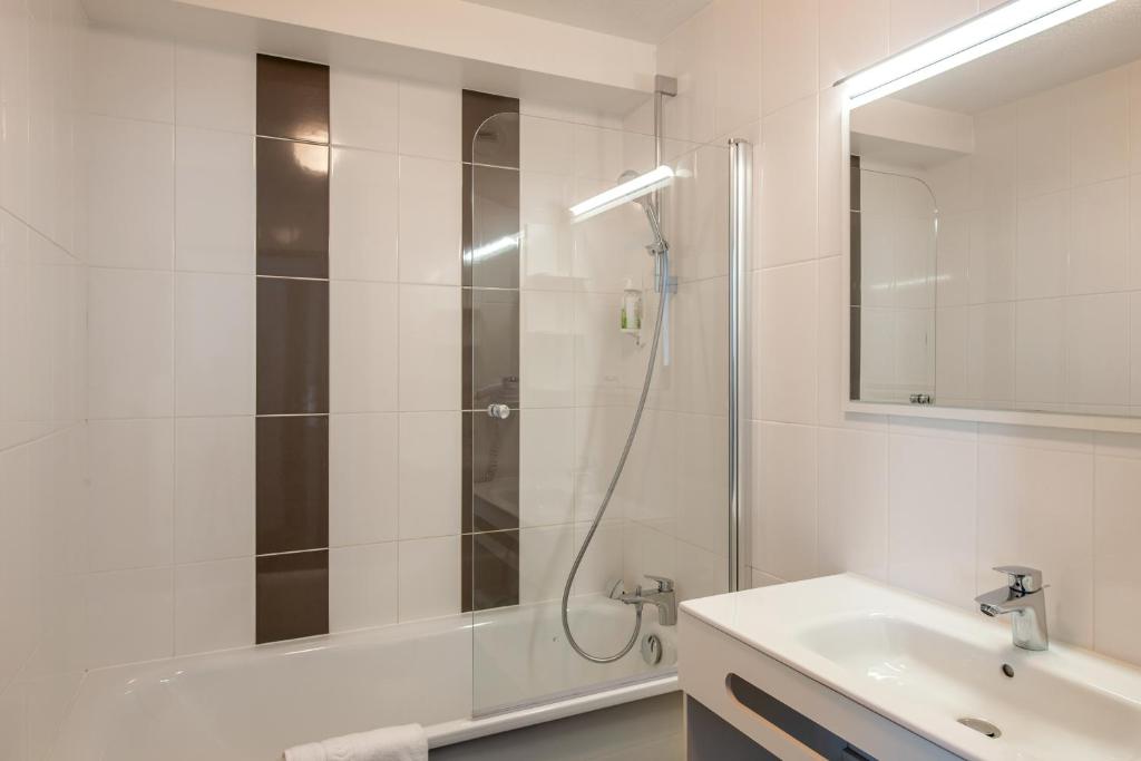 Koupelna v ubytování Residhotel Lyon Part Dieu