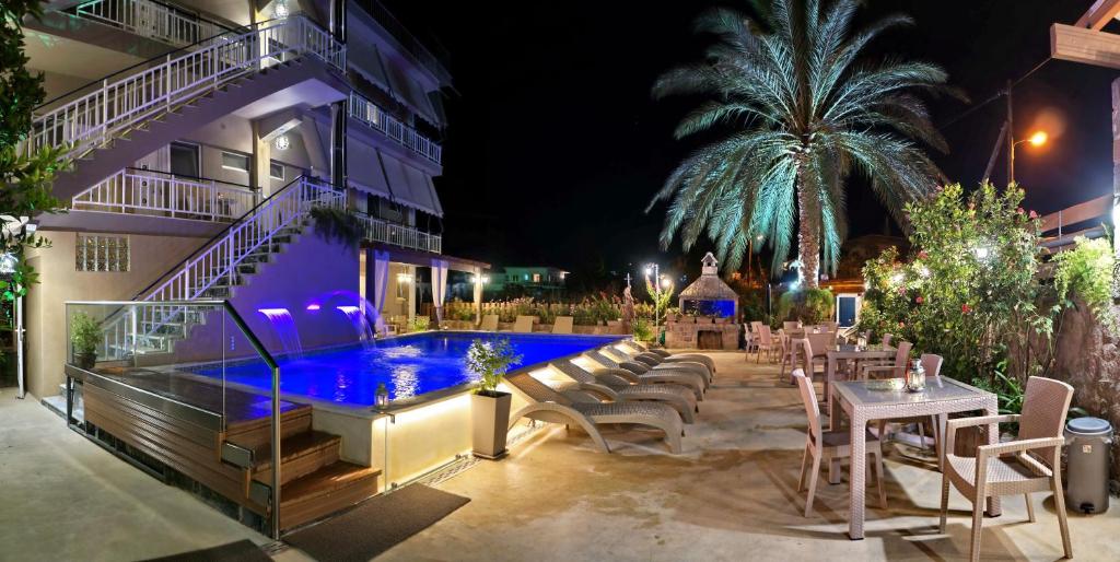 Bazén v ubytování Galazio Asteri 1 Green, Luxury & Eco nebo v jeho okolí