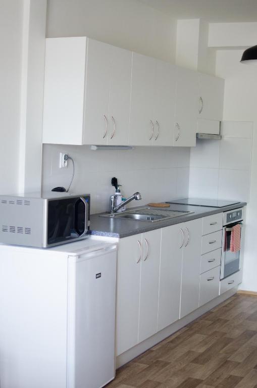 Cucina o angolo cottura di Apartmany a Ubytovani Mlynice Litovel