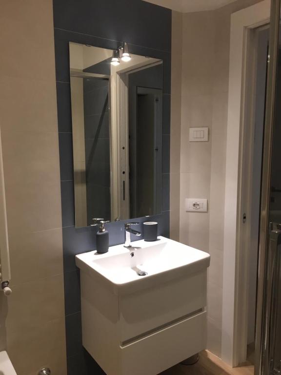 Kúpeľňa v ubytovaní Appartamento Acquamarina