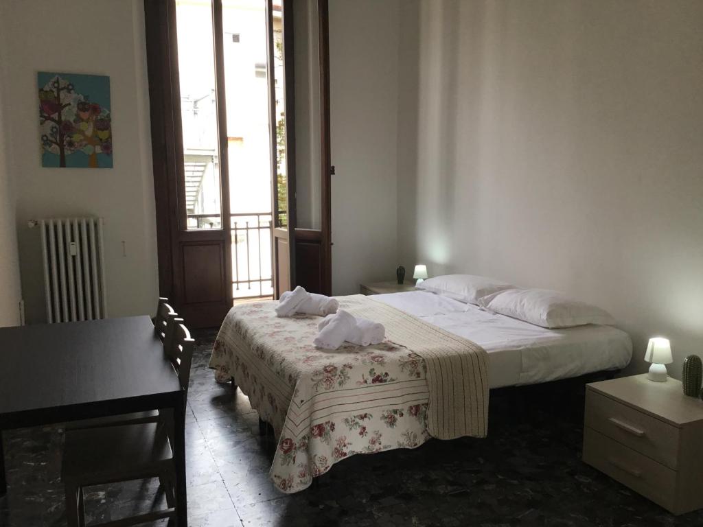 Posteľ alebo postele v izbe v ubytovaní Fortezza Third floor