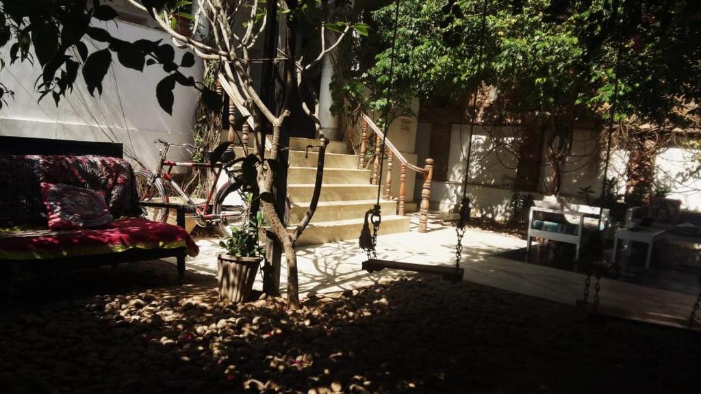 Zahrada ubytování Dia Homestay
