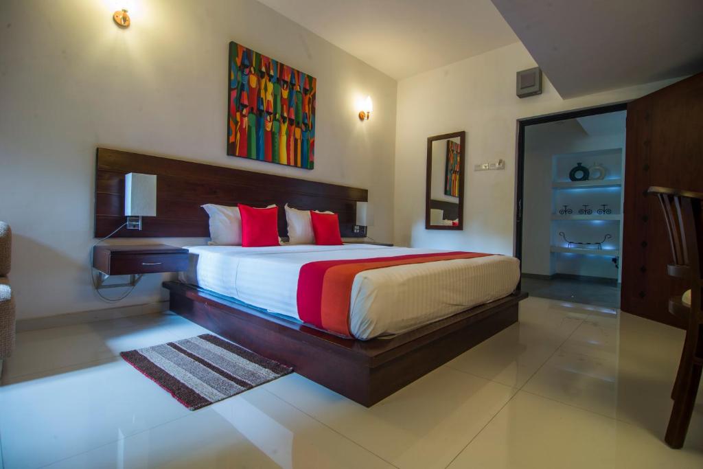 Un pat sau paturi într-o cameră la Villa Escondite - The Hotel