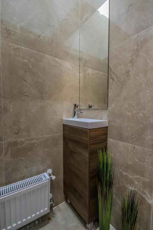 Kúpeľňa v ubytovaní Bengt Apartment Dohány Str.
