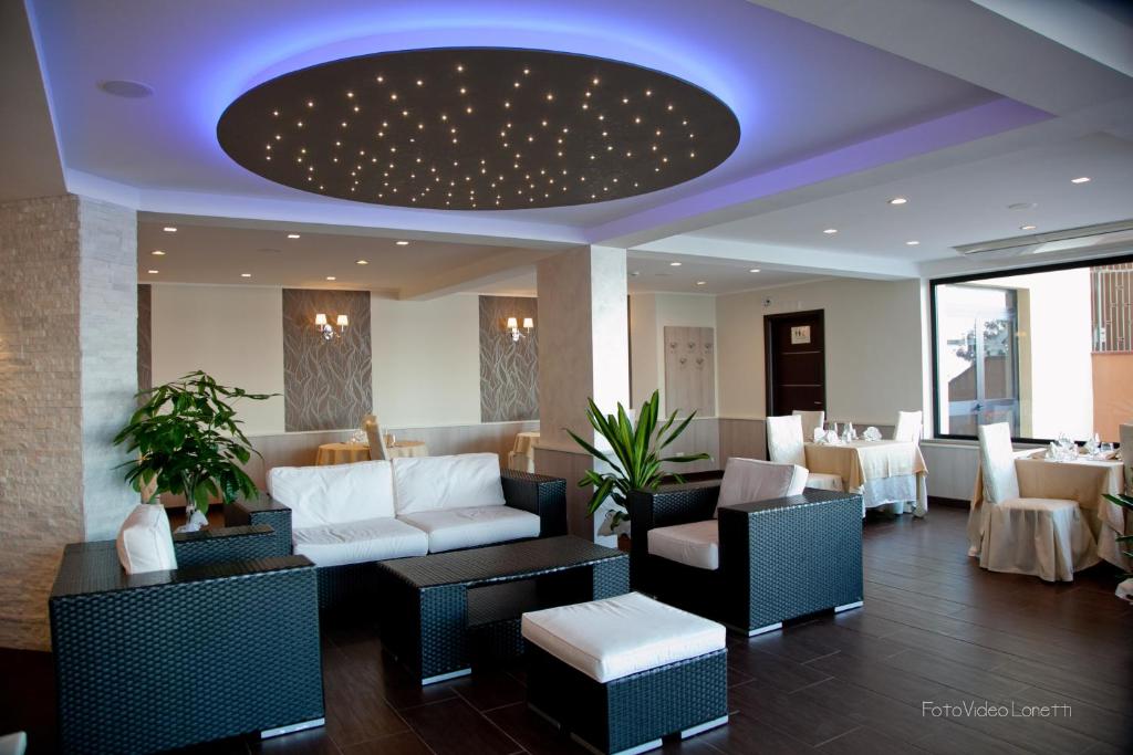 Posezení v ubytování Hotel Melissa