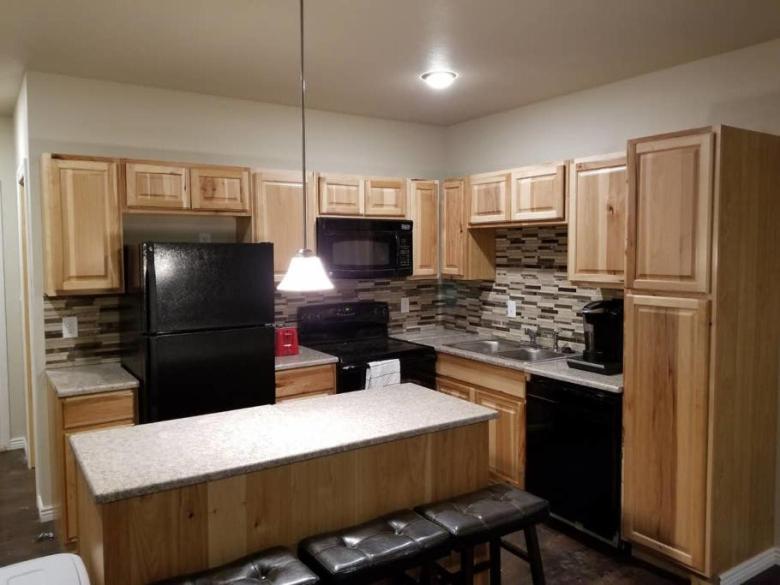 Kuchyň nebo kuchyňský kout v ubytování Downtown Cheyenne