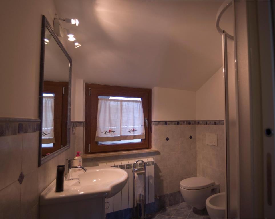 Kúpeľňa v ubytovaní Bed and Breakfast Torre Polidori