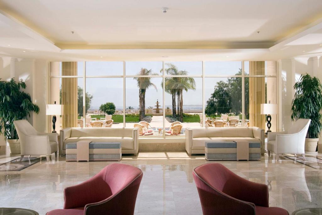 Posezení v ubytování Old Palace Resort Sahl Hasheesh