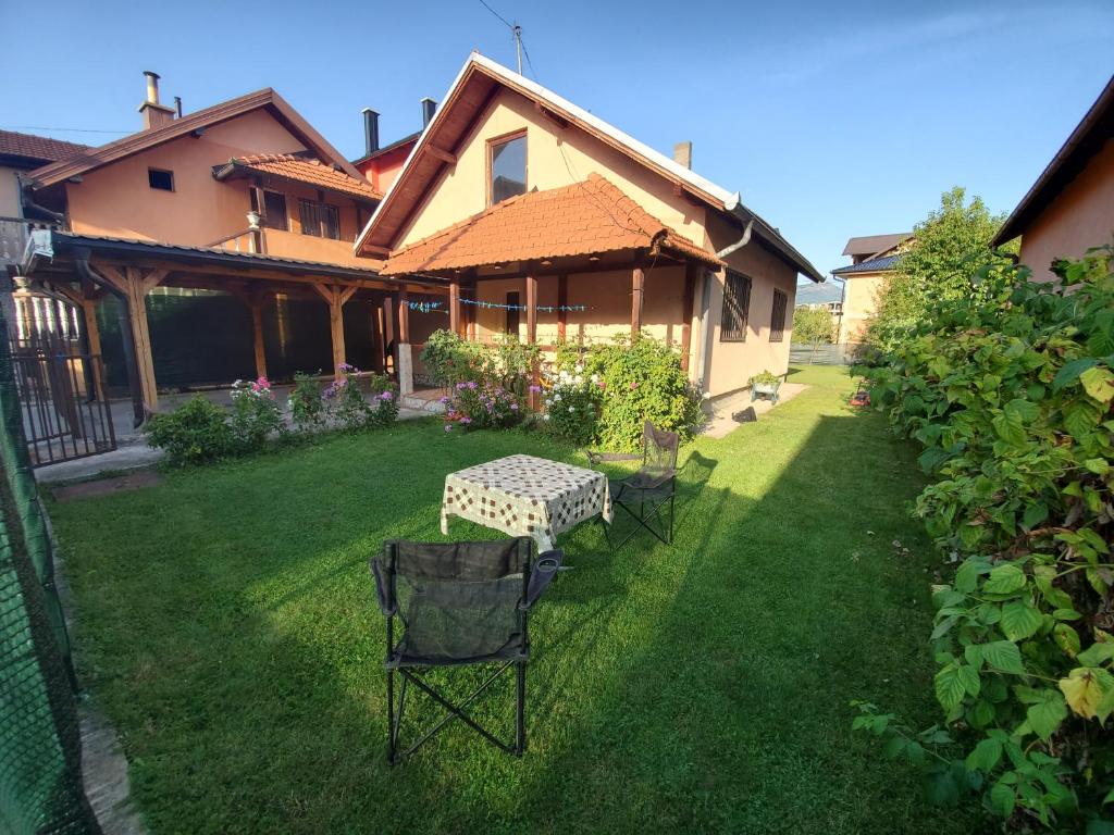 Zahrada ubytování Vila Max