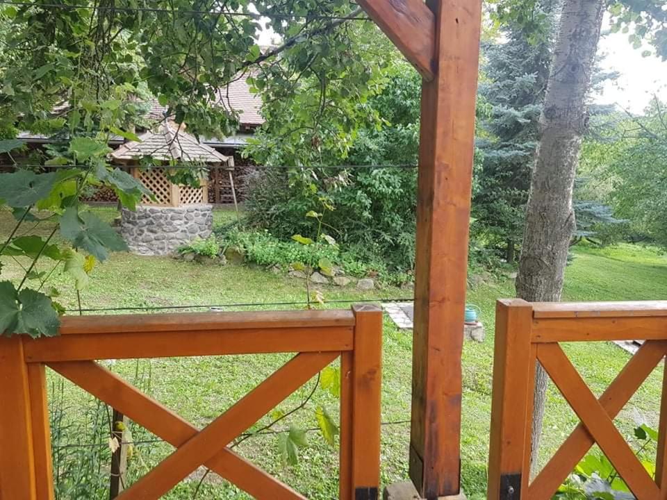 A garden outside Garábi Udvarház