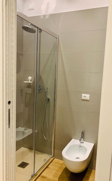 Koupelna v ubytování A Ca' De Mananan Guesthouse