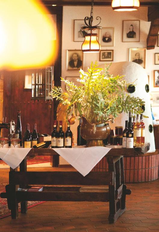 Nápoje v ubytování Hotel-Gasthof Zum Weyssen Rössle