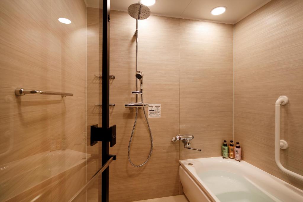 Koupelna v ubytování Hotel Monterey Himeji