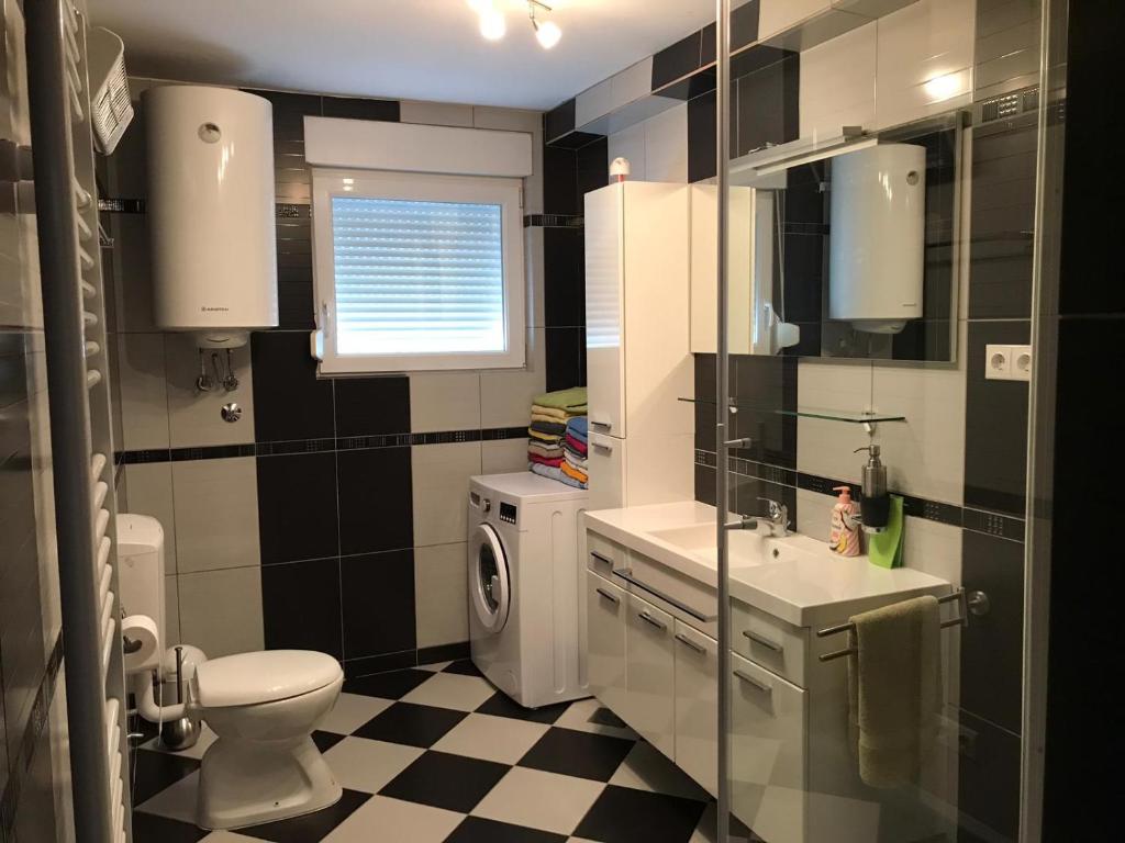 Kúpeľňa v ubytovaní Villa Ceki