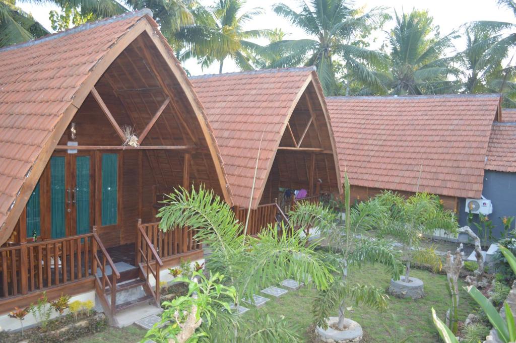Zahrada ubytování Nyuh Gading Bungalow Nusa Penida