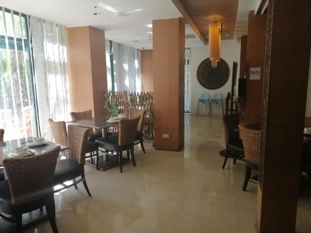Posezení v ubytování Shan-Yue Hotspring Hotel