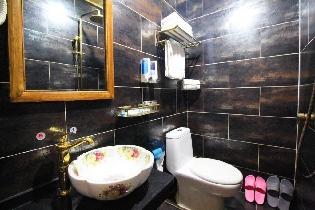 Koupelna v ubytování Pingyao Hu lu wa Home Inn